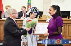 Шесть многодетных мам Витебщины получили орден Матери, а 25 женщин удостоены областной премии имени З.Туснолобовой-Марченко