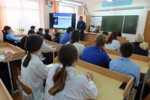 Профориентационная встреча со школьниками