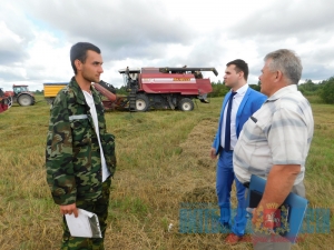 Месячник обеспечения безопасных условий труда в период жатвы проходит в Витебской области