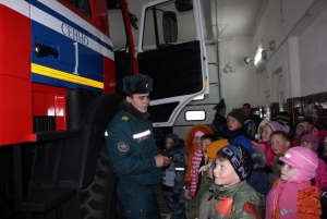 «День открытых дверей» в Сенненском РОЧС