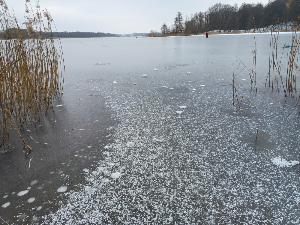 Будьте осторожны на льду