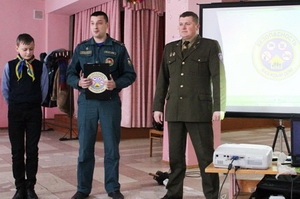 Правілы бяспекі сталым яшчэ раз нагадалі супрацоўнікі Сенненскага РАНС<br />