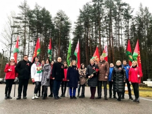 Молодежь Сенненщины присоединились к автопробегу