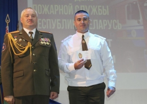 Торжественное мероприятие по случаю празднования 170-летия пожарной службы Беларуси прошло в Сенно