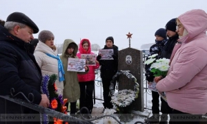 В преддверии Дня памяти воинов-интернационалистов у могил сенненцев, погибших во время службы в Афганистане, прошли митинги-реквиемы