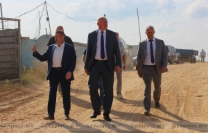 Сенненщину посетил первый заместитель председателя облисполкома Геннадий Сабынич