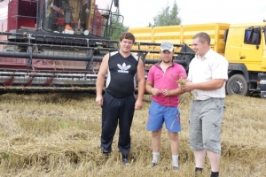 У райаграсэрвiсе намалацiлi 1000 тон збожжа<br />