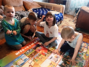 Вместе со спасателями за безопасность детей