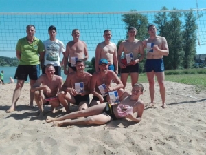 На Сенненшчыне прайшоў адкрыты турнір па пляжным валейболе, 
прысвечаны Дню моладзі<br />