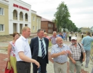 Сенно преображается к областным "Дажынкам-2016". На половине объектов готовность составляет более 50%