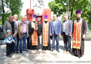 В г.п.Богушевск прошло мероприятие, в рамках 4-го Всебелорусского Крестного хода «Церковь и армия», посвященное 80-летию освобождения Беларуси от немецко-фашистских захватчиков