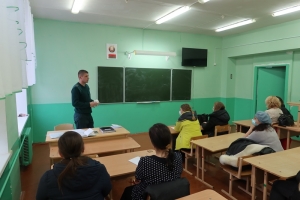 Вопросы пожарной безопасности - на родительских собраниях