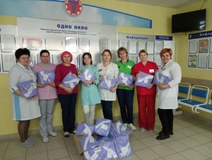 Новая форма у Сенненских работников медучреждения