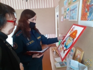 Падведзены вынікі раённых этапаў агляду-конкурсу дзіцячай творчасці «Ратавальнікі вачыма дзяцей» ў Мiёрах, Сянно і Чашніках<br />