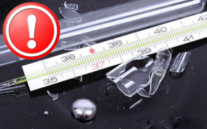 <p>Советы МЧС: если разбился градусник. Что делать?</p>